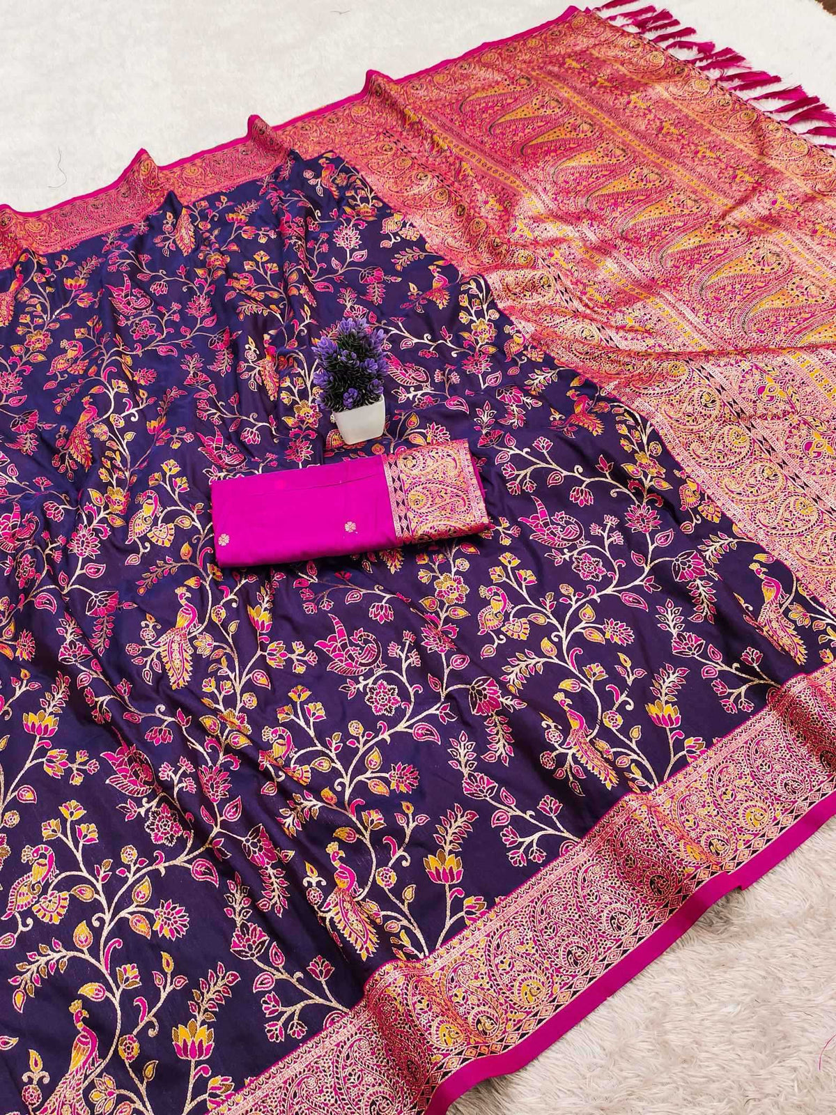 Ishita Banarasi Soft Silk Saree
