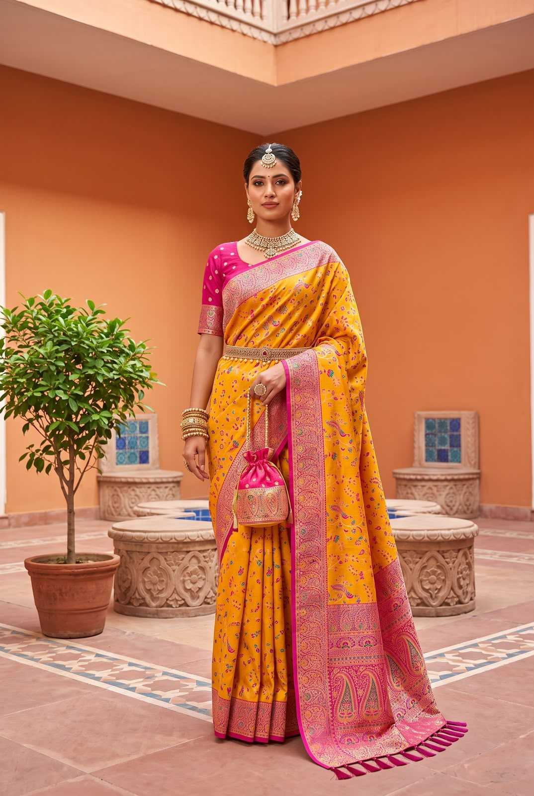 Ishita Banarasi Soft Silk Saree