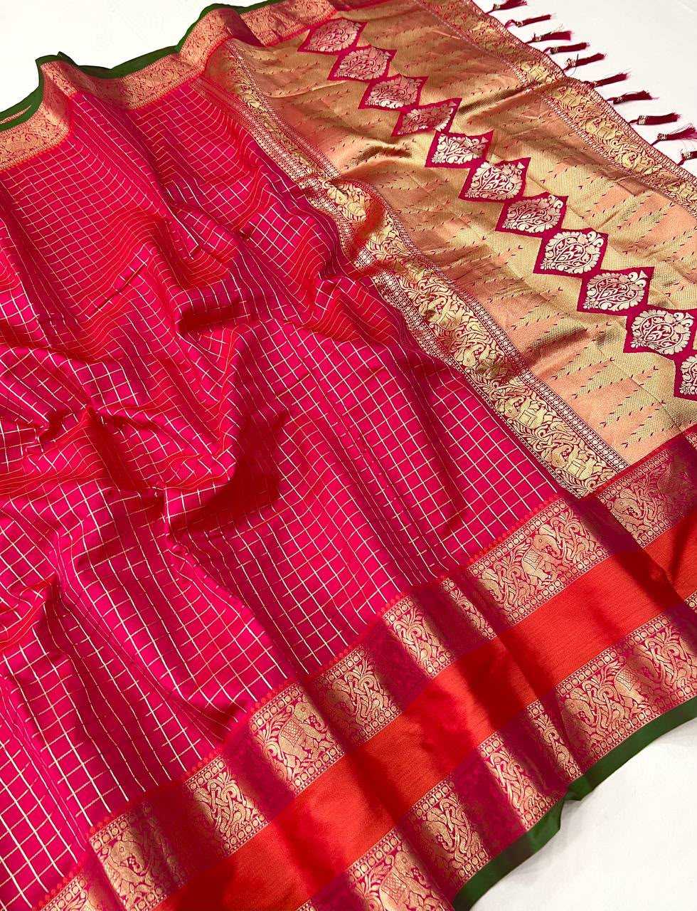 Ishita Kanjivaram Silk Saree