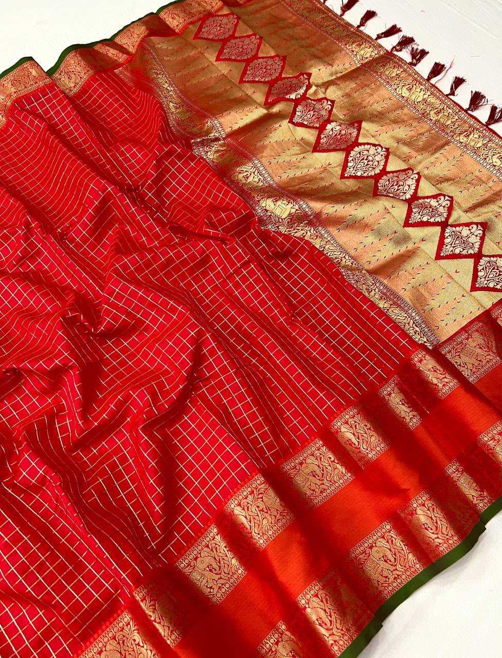 Ishita Kanjivaram Silk Saree