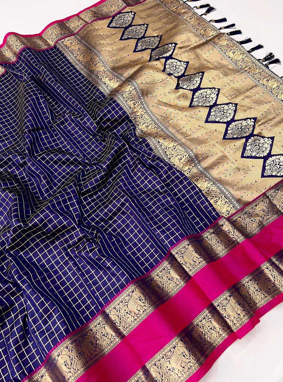 Ishita Kanjivaram Silk Saree
