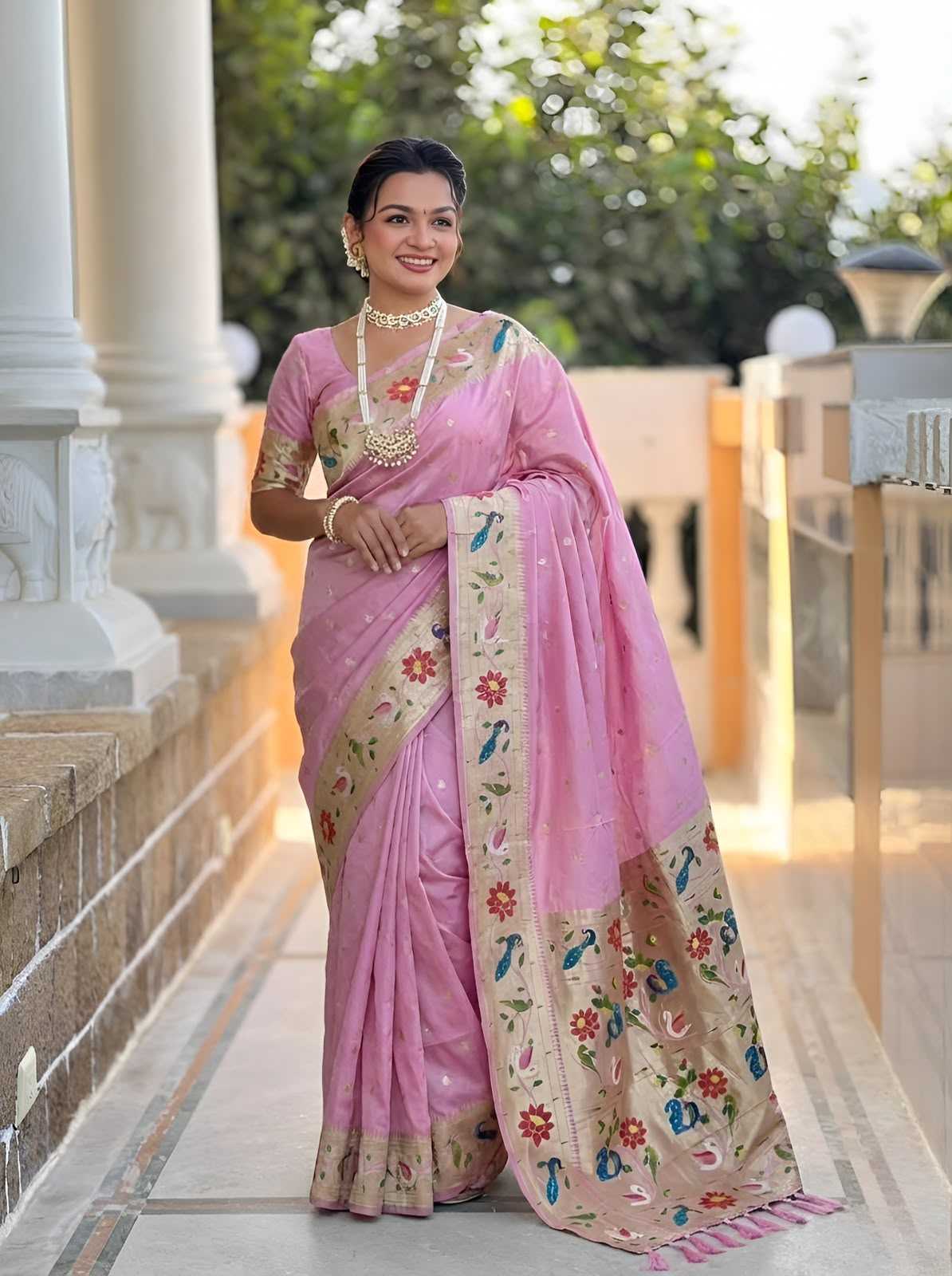 Mahika Paithani Silk Saree