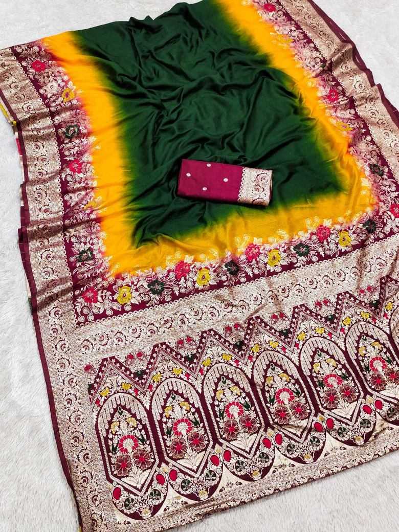 Manohari Dola Silk Saree in Purple
