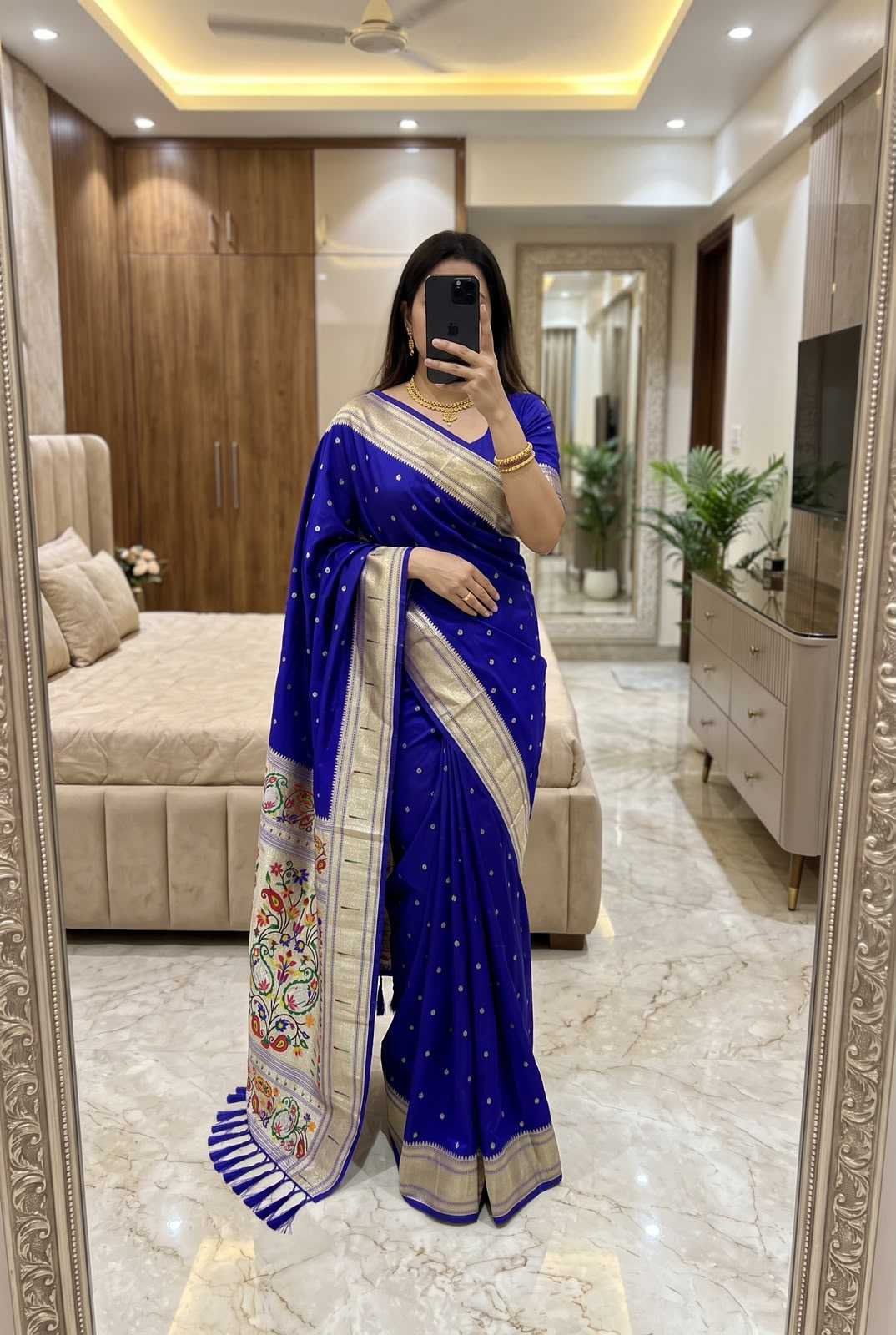 Mansi Paithani Silk Saree