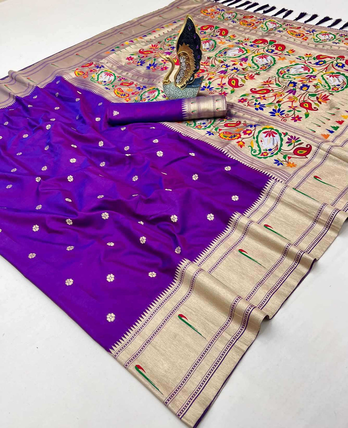 Mansi Paithani Silk Saree