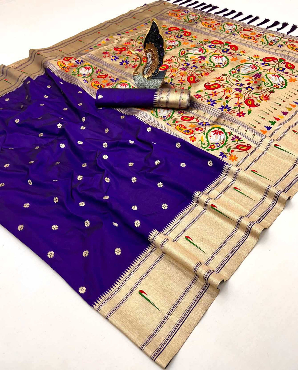 Mansi Paithani Silk Saree