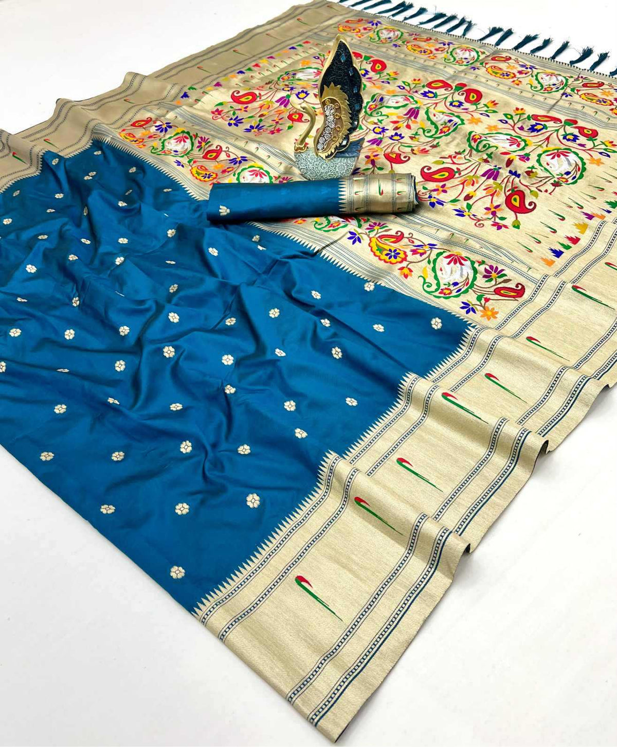 Mansi Paithani Silk Saree