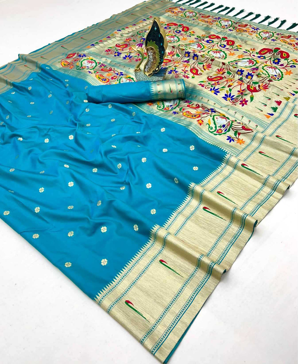 Mansi Paithani Silk Saree