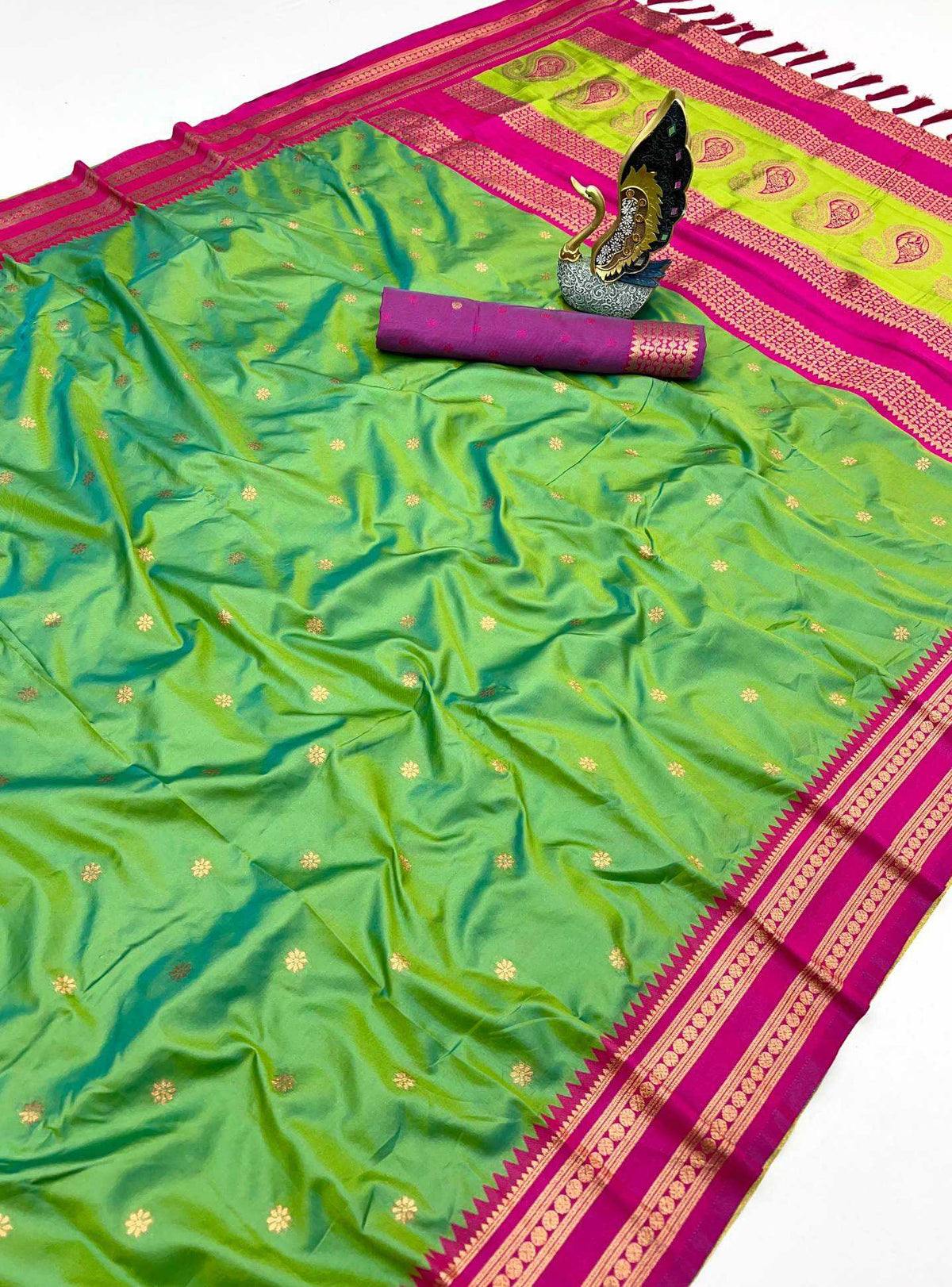 Narayan Peth Soft Silk Saree