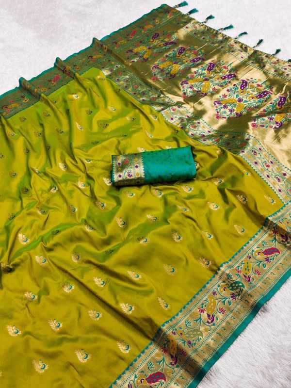 Old Paithani Silk Designer Saree