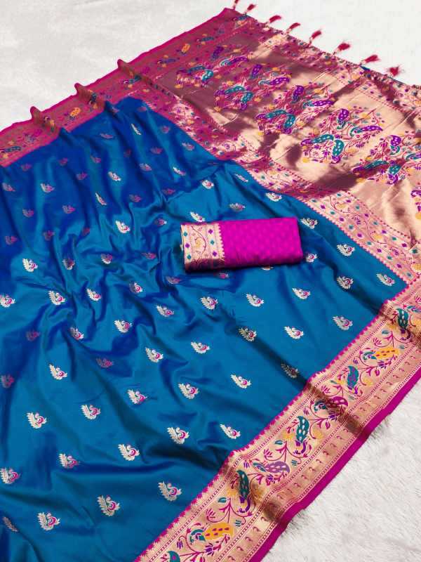 Old Paithani Silk Designer Saree