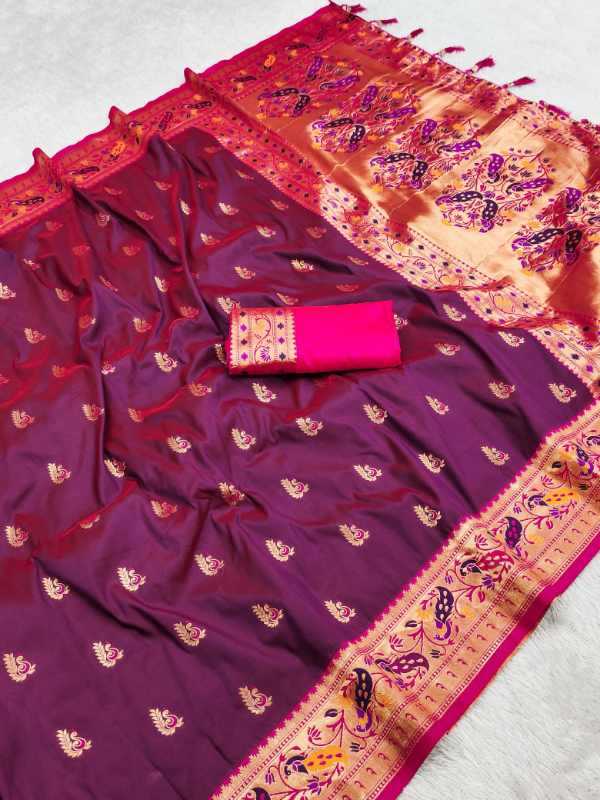 Old Paithani Silk Designer Saree