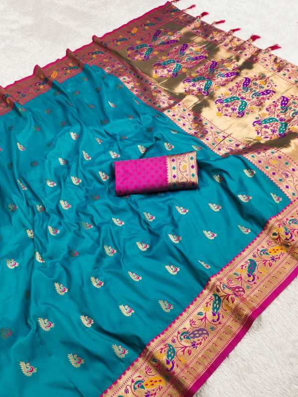 Old Paithani Silk Designer Saree