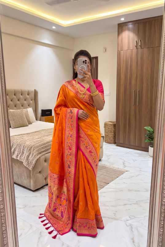 Old Paithani Silk Designer Saree