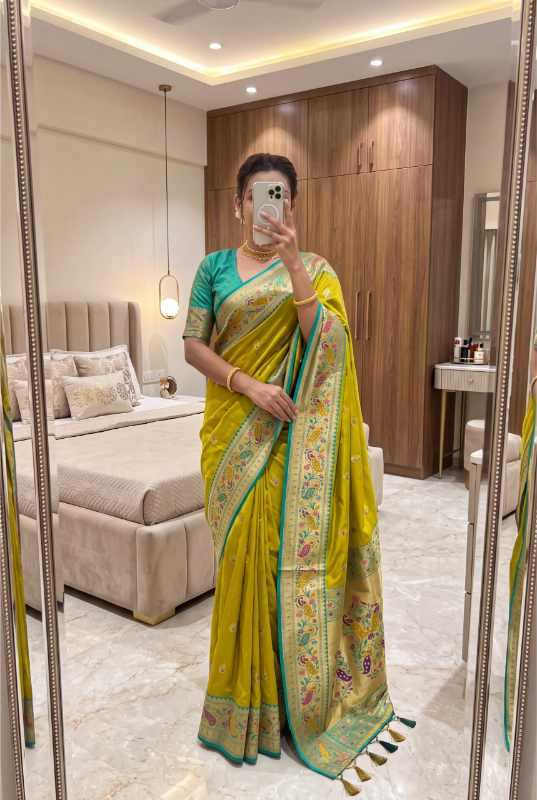 Old Paithani Silk Designer Saree