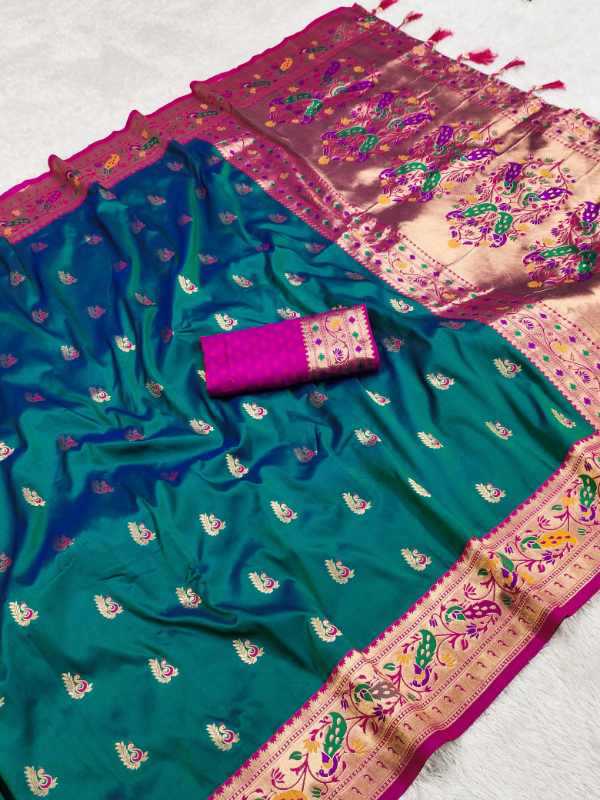 Old Paithani Silk Designer Saree