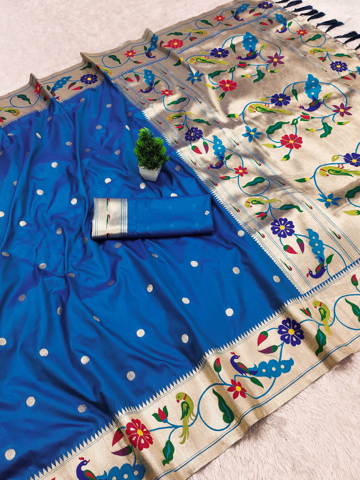 Paithani Silk Fancy Saree