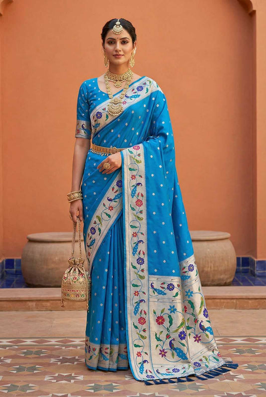 Paithani Silk Fancy Saree