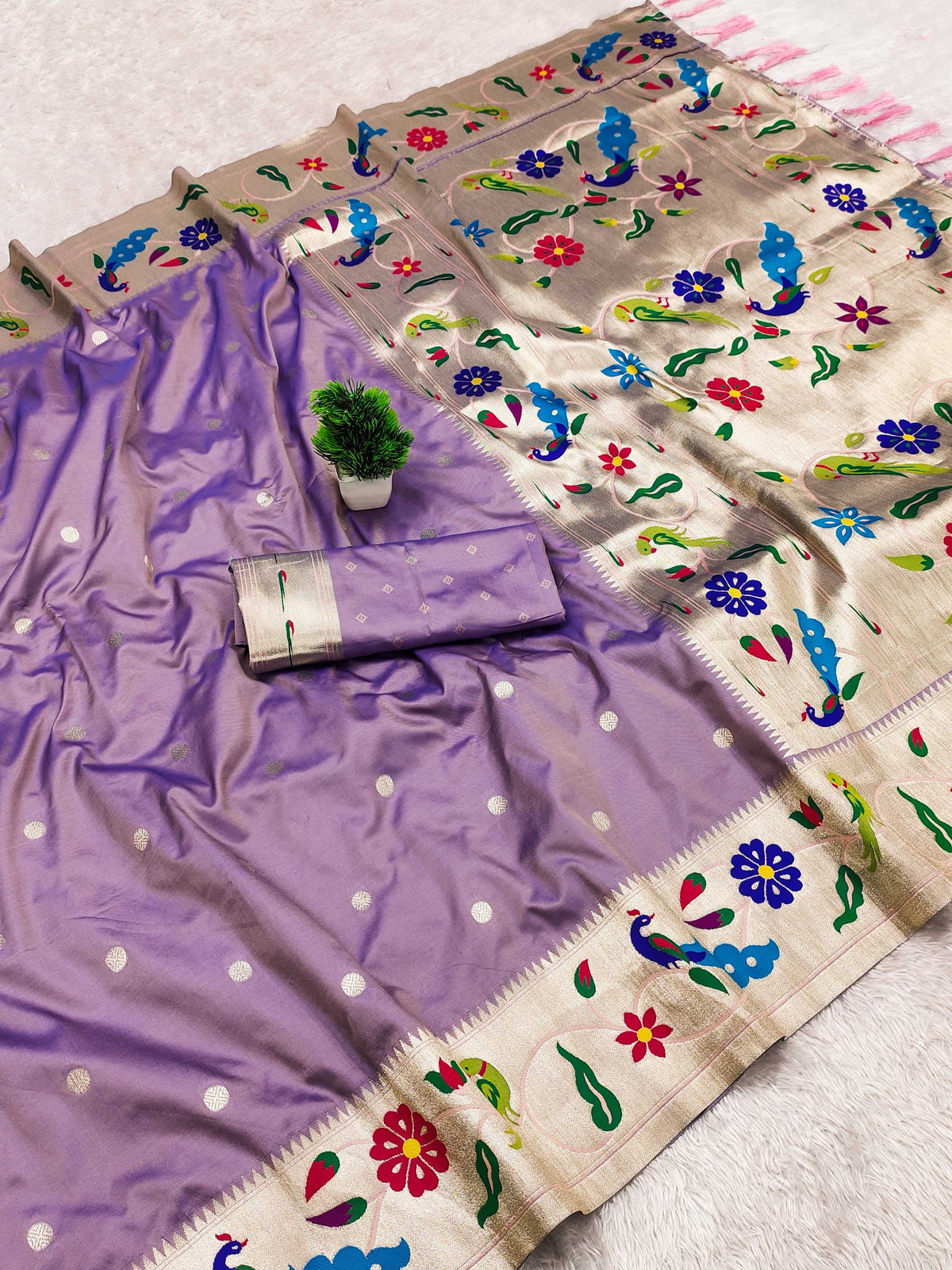 Paithani Silk Fancy Saree