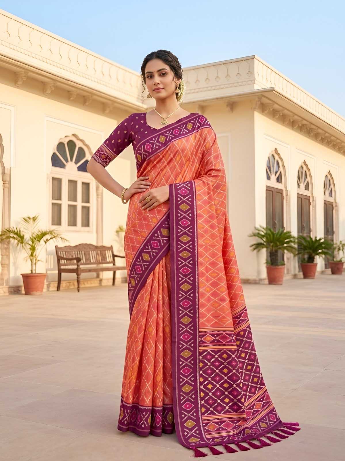 Patola Premium Silk Soft Saree