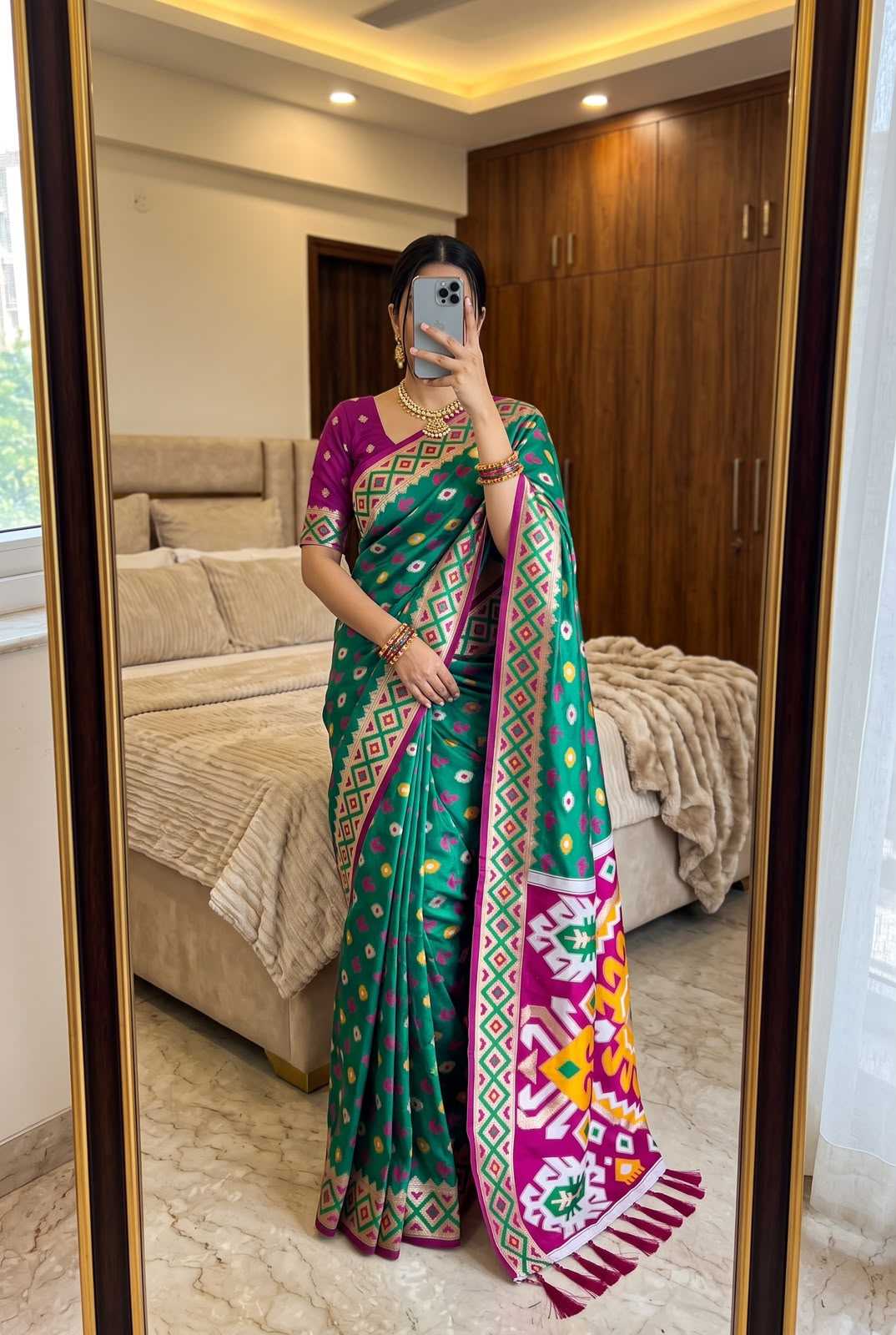 Patola Soft Silk Paithani Saree