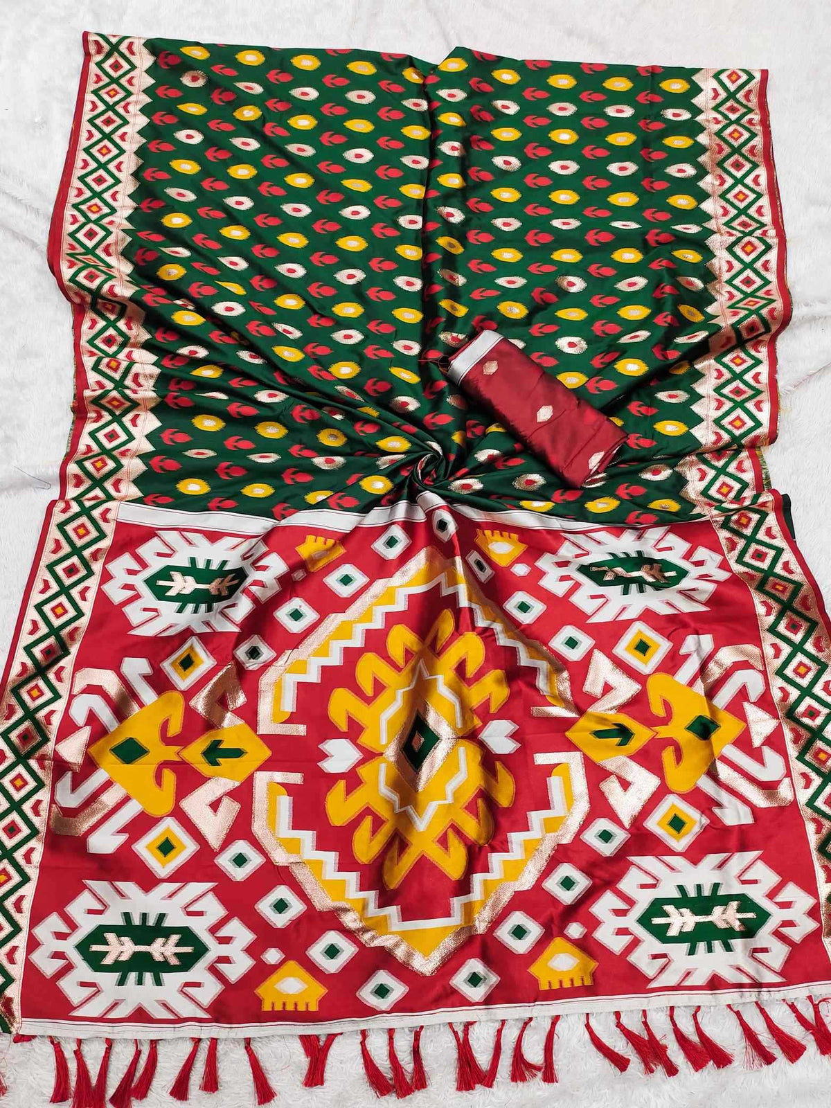 Patola Soft Silk Paithani Saree
