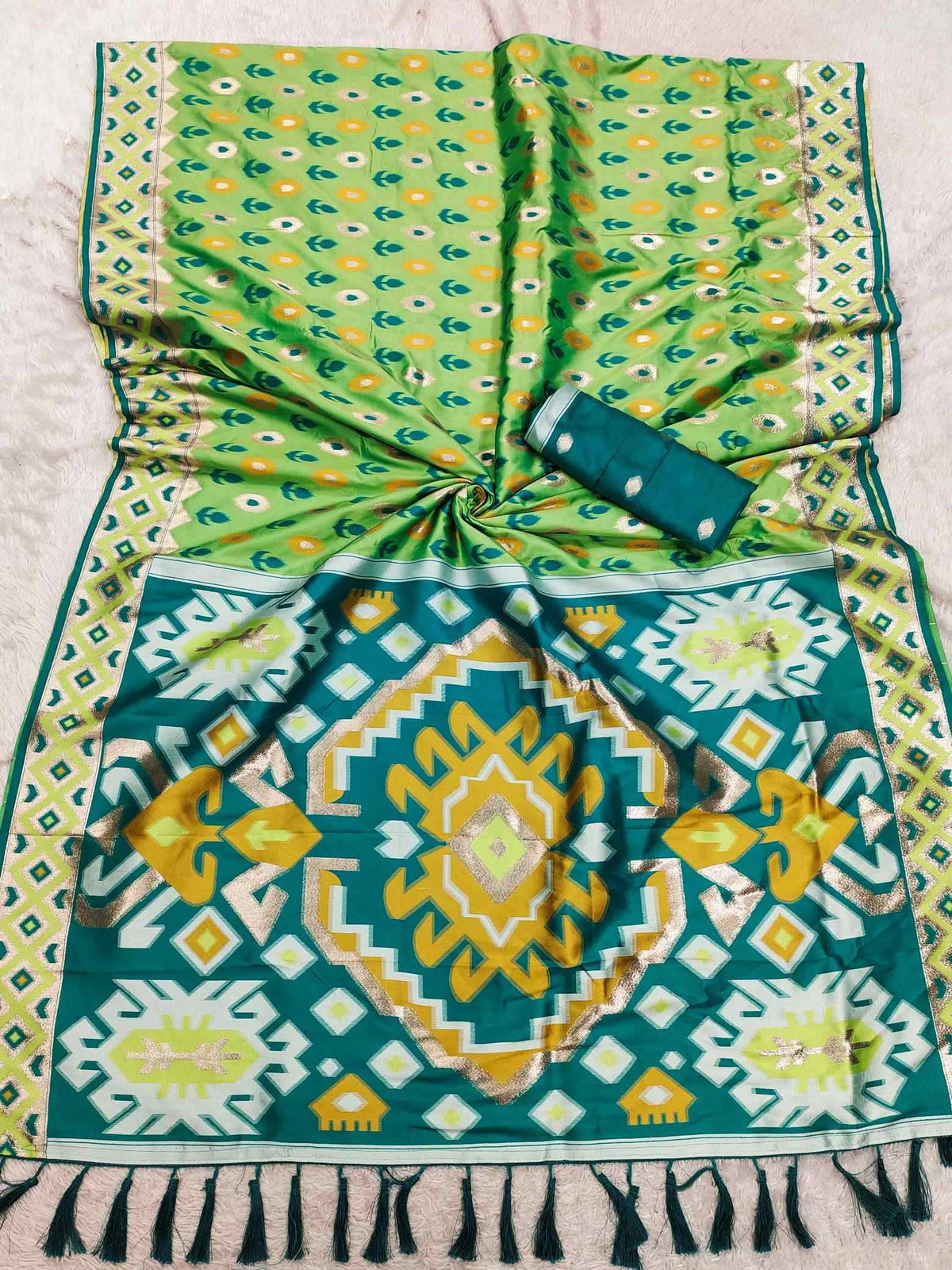 Patola Soft Silk Paithani Saree
