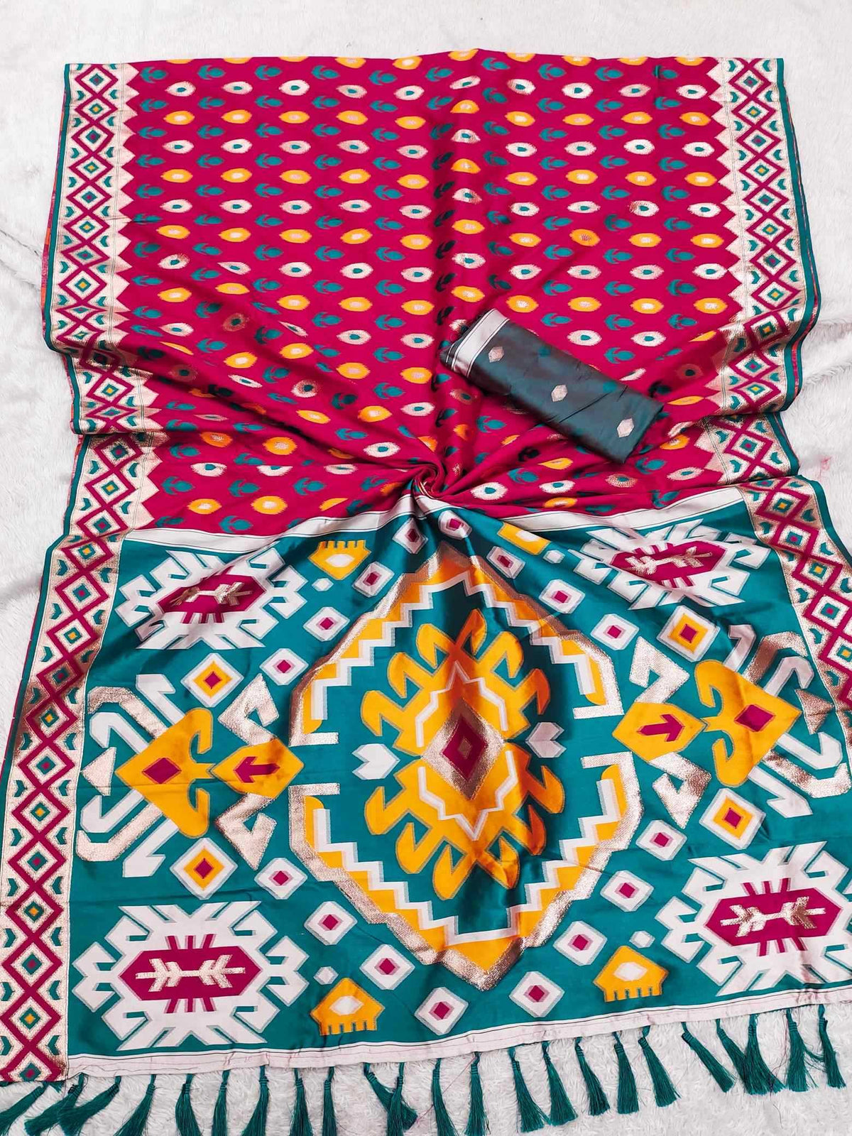Patola Soft Silk Paithani Saree