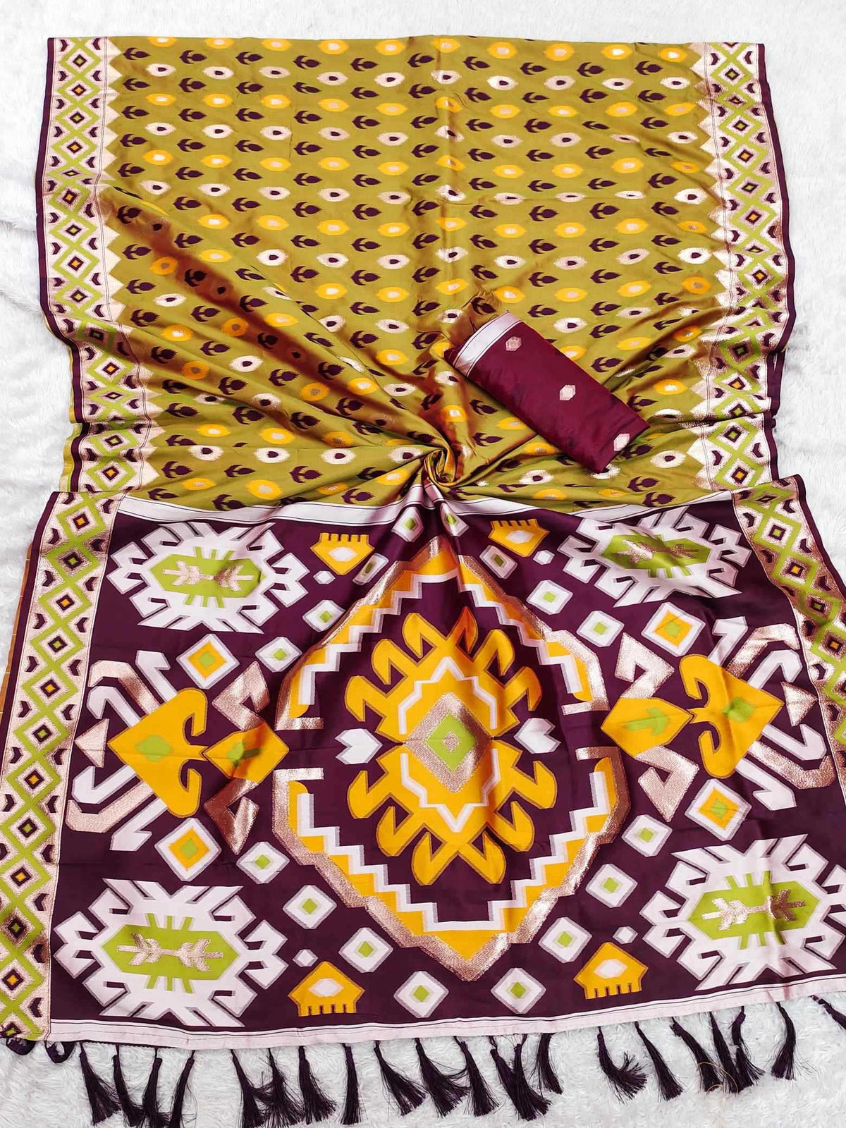 Patola Soft Silk Paithani Saree