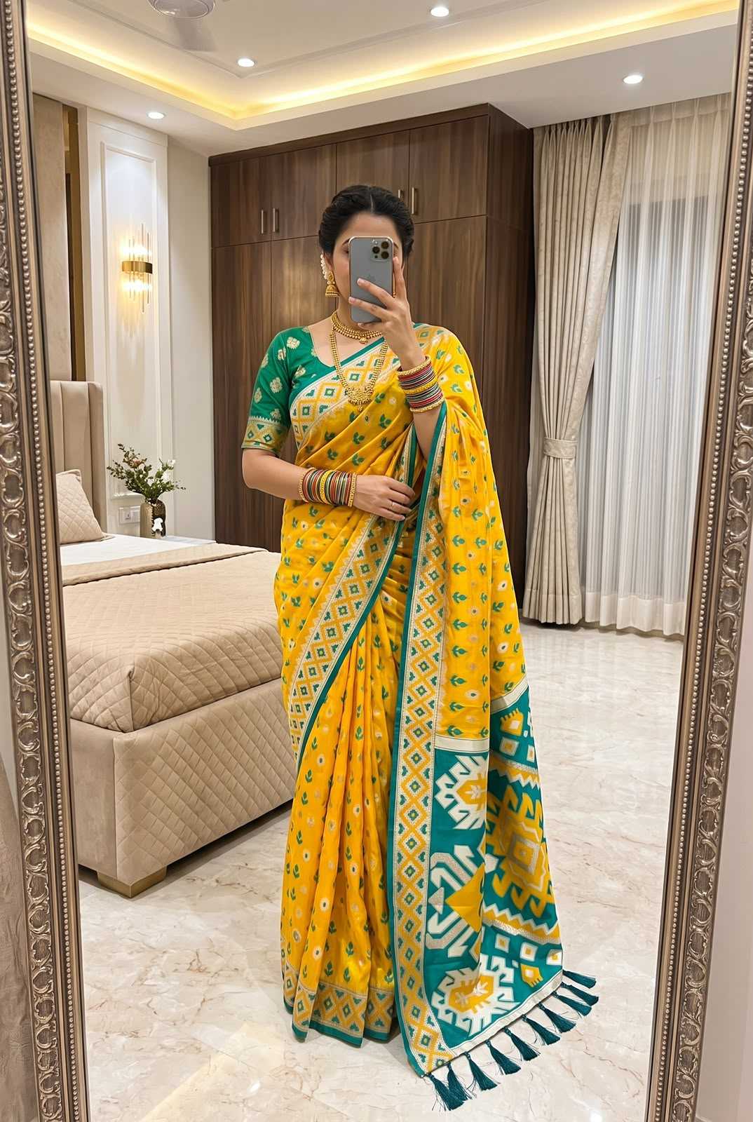 Patola Soft Silk Paithani Saree