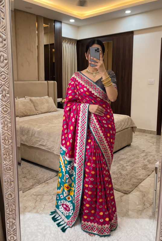 Patola Soft Silk Saree