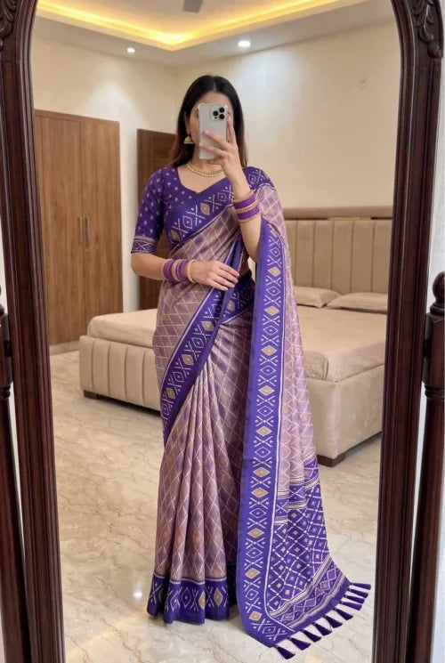 Patola Soft Silk Saree