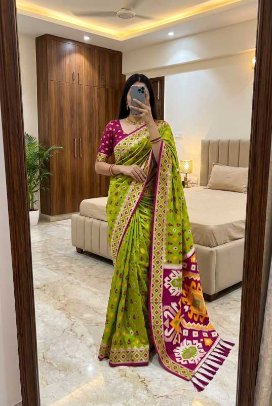 Patola Soft Silk Saree