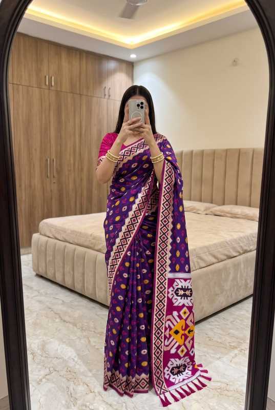 Patola Soft Silk Saree