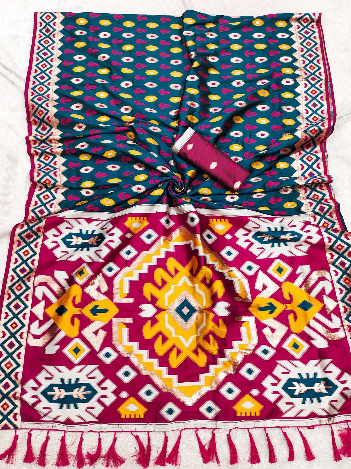 Patola Soft Silk Saree