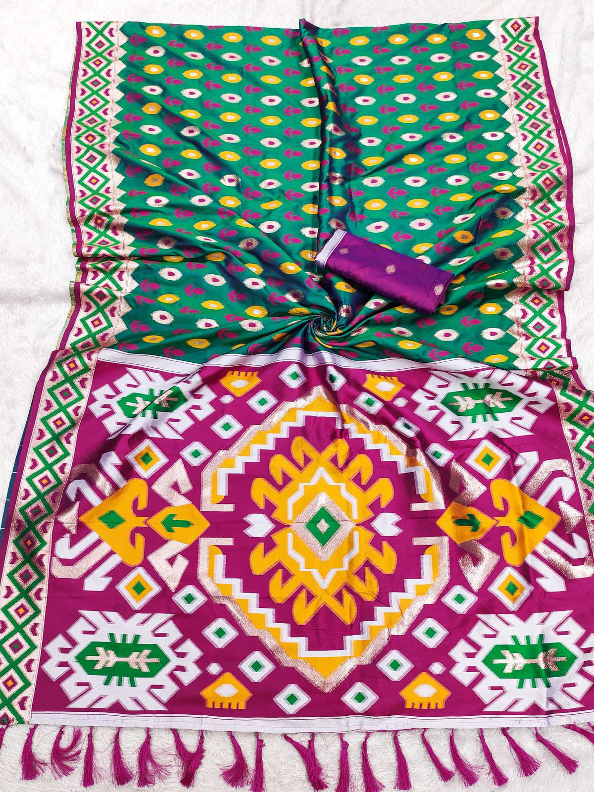 Patola Soft Silk Saree