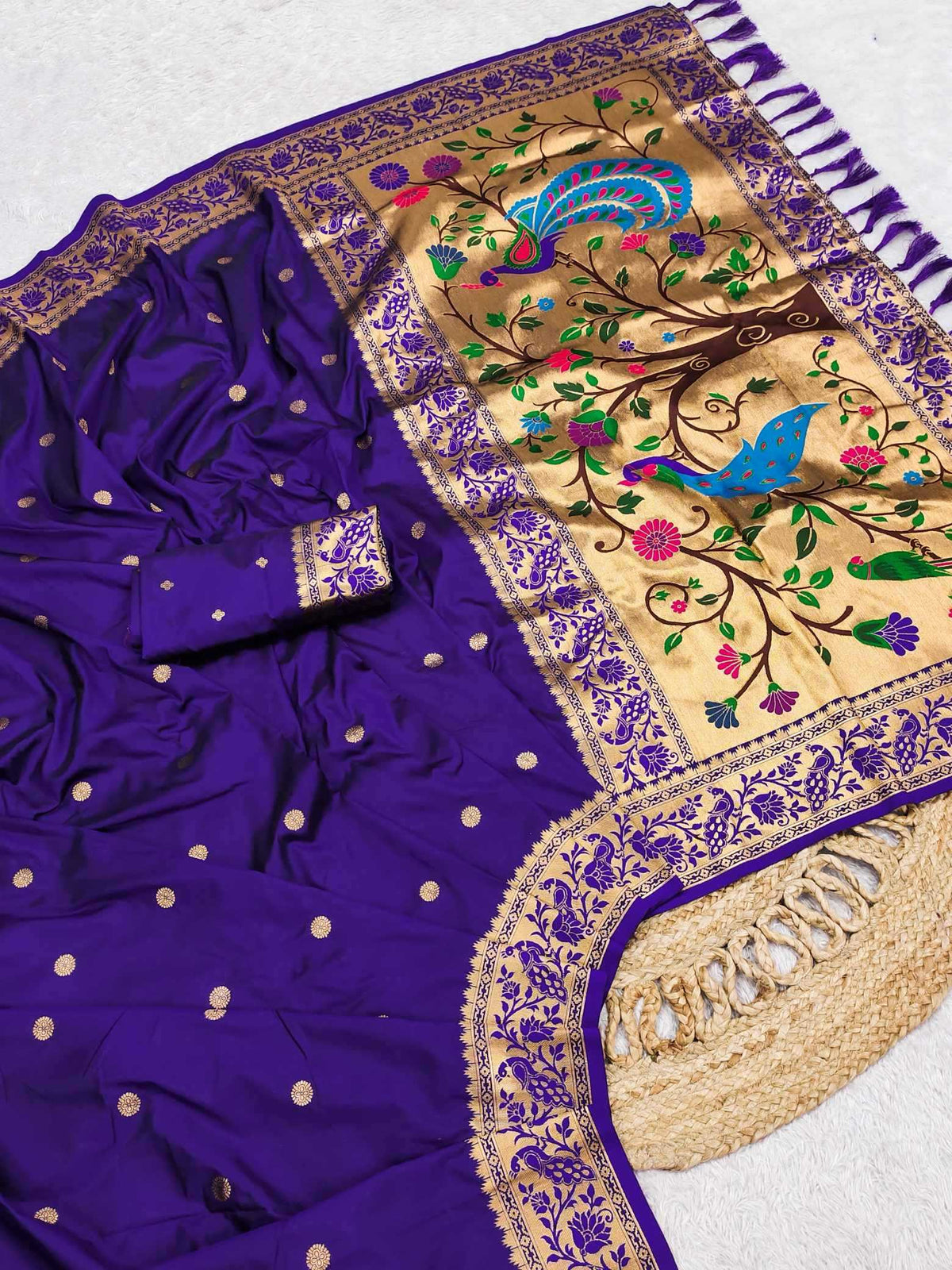 Pavitra Paithani Silk Saree
