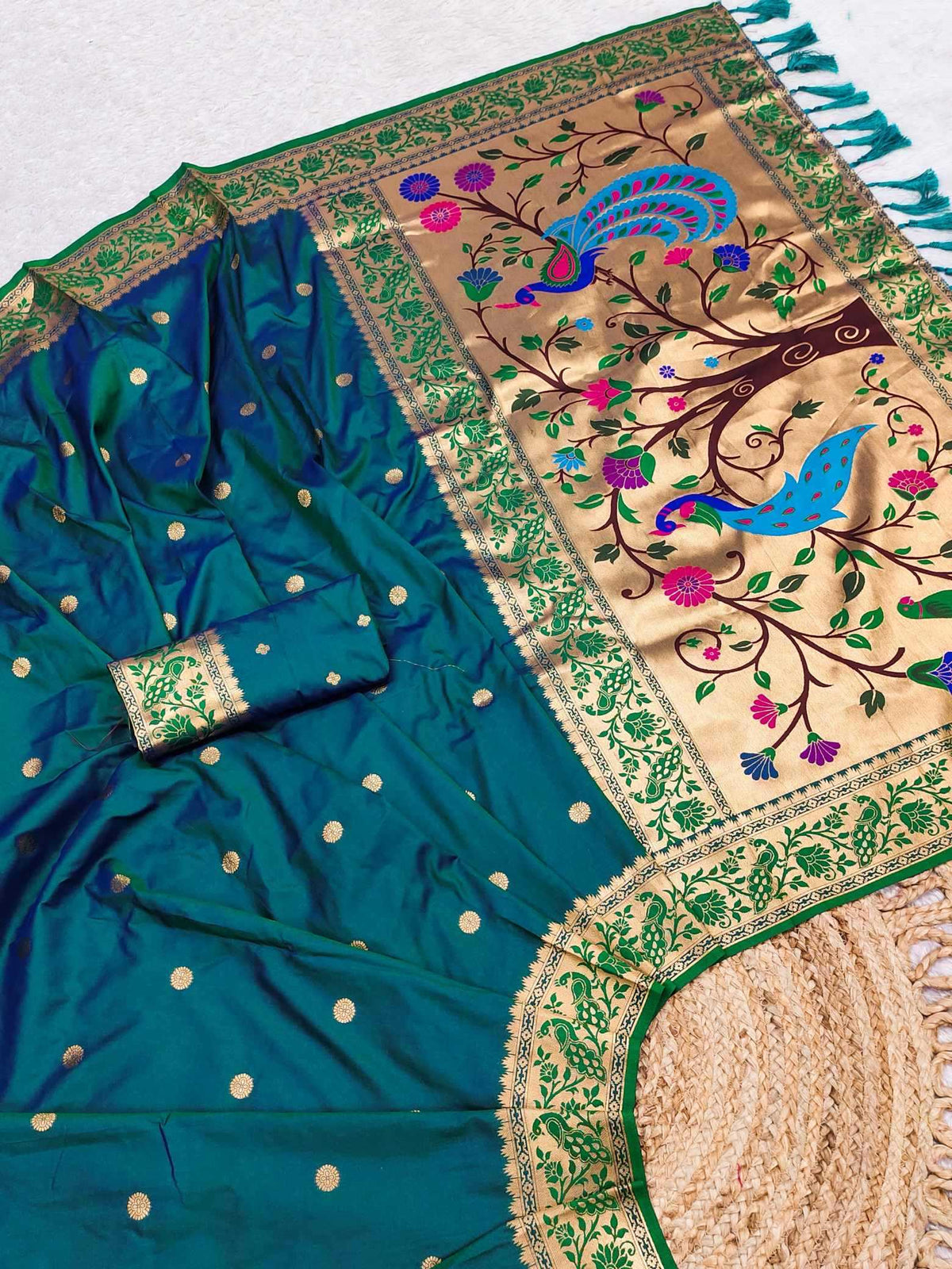 Pavitra Paithani Silk Saree