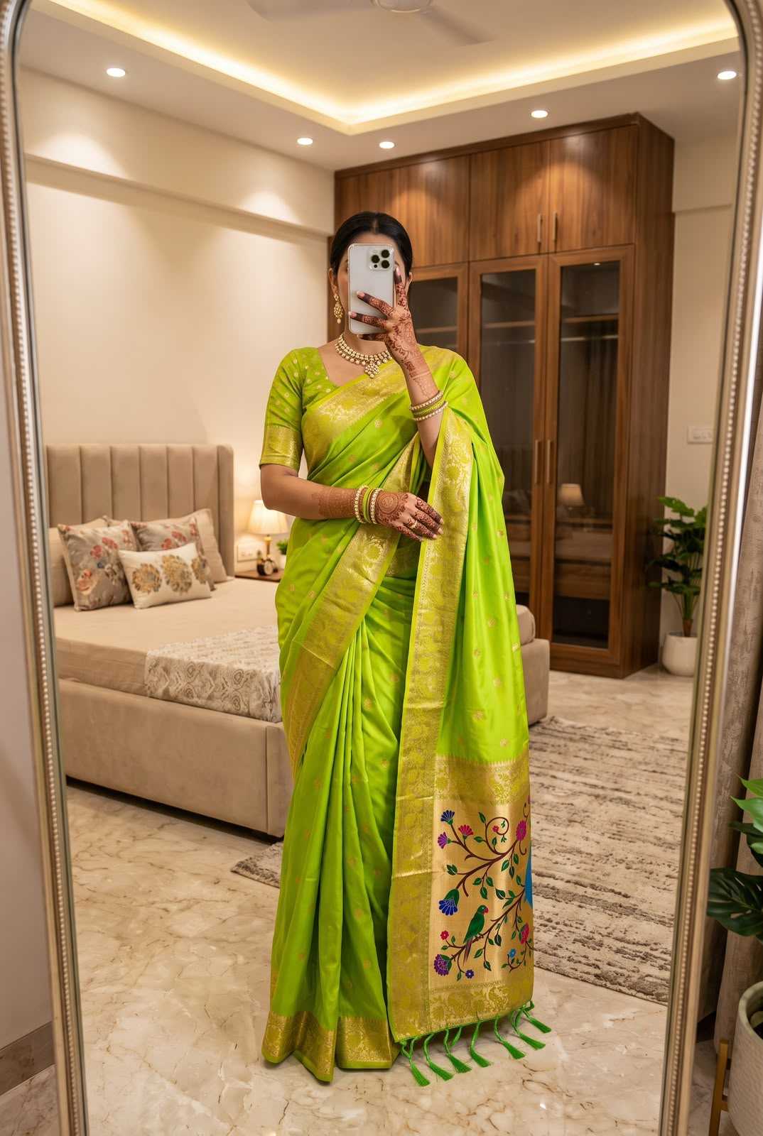 Pavitra Paithani Silk Saree