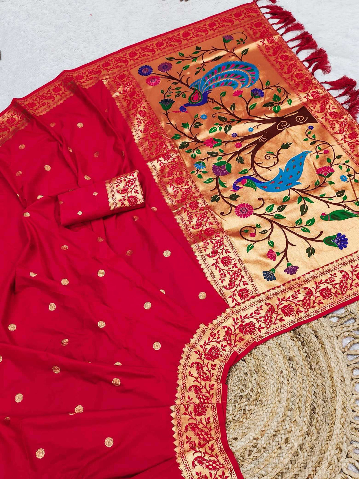 Pavitra Paithani Silk Saree