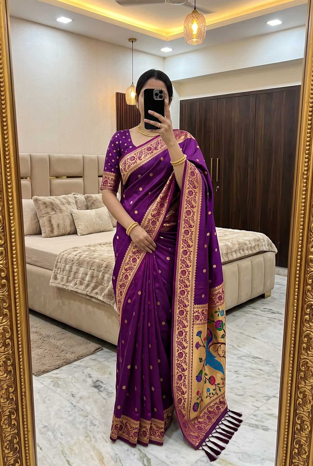 Pavitra Paithani Silk Saree