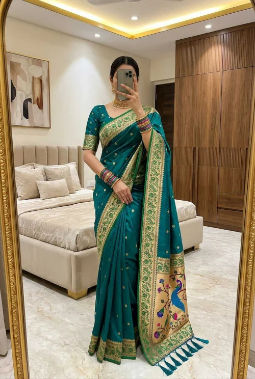 Pavitra Paithani Silk Saree
