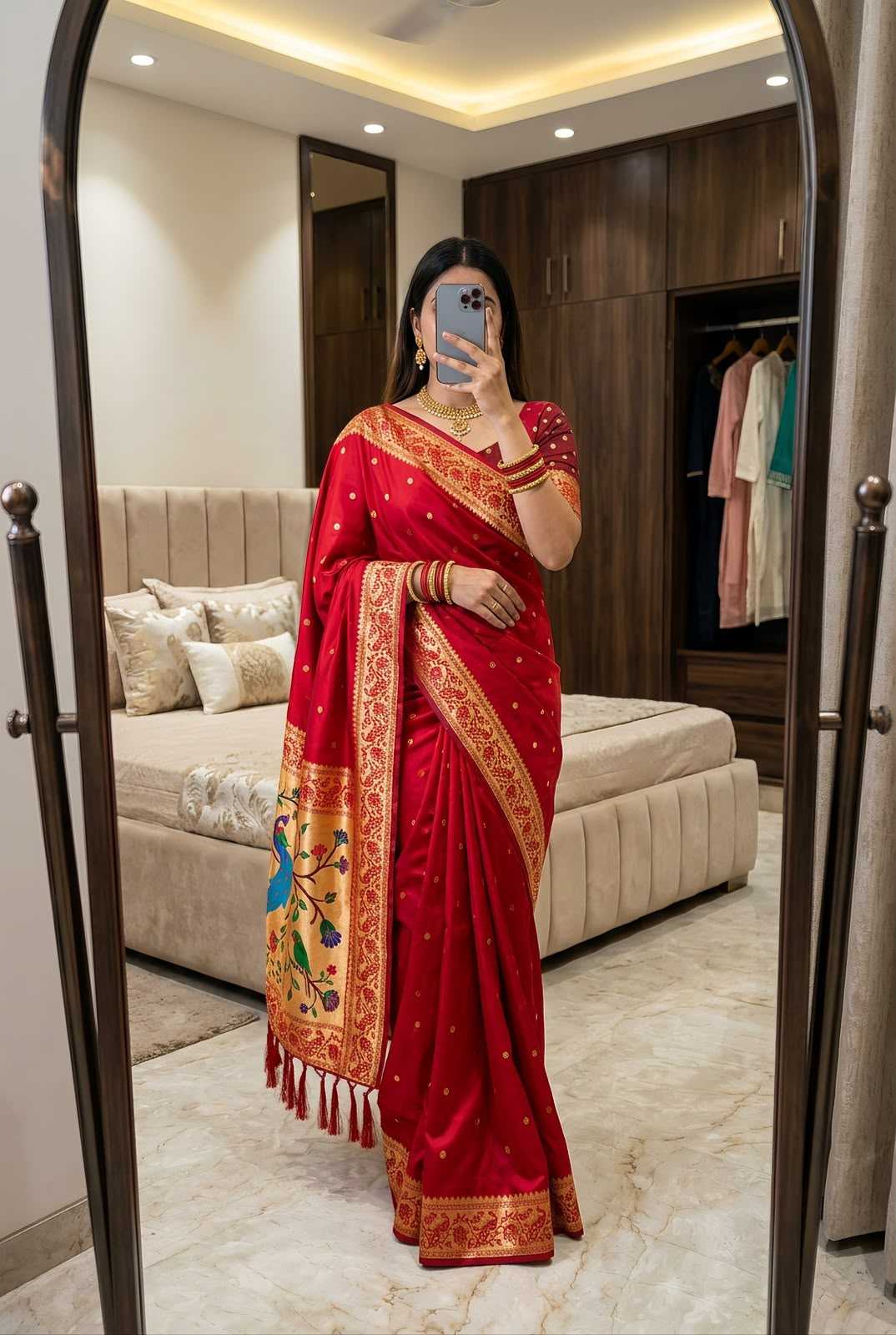 Pavitra Paithani Silk Saree
