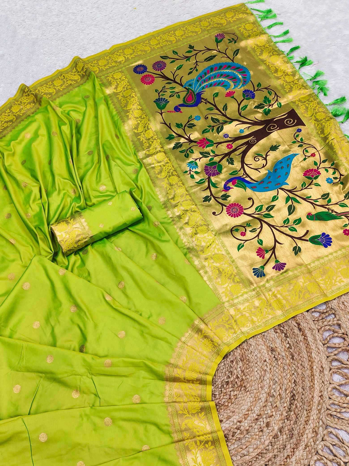 Pavitra Paithani Silk Saree
