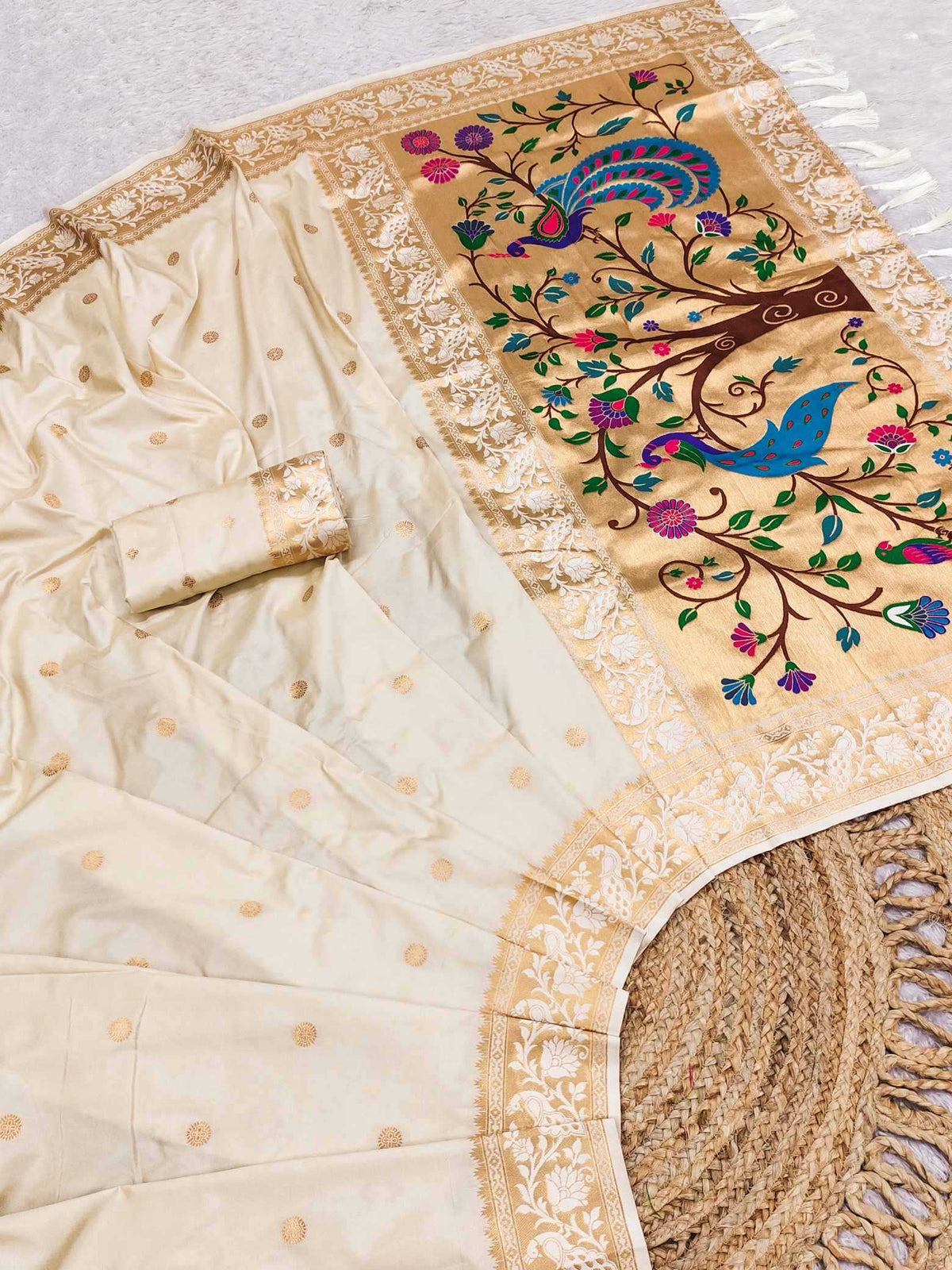 Pavitra Paithani Silk Saree