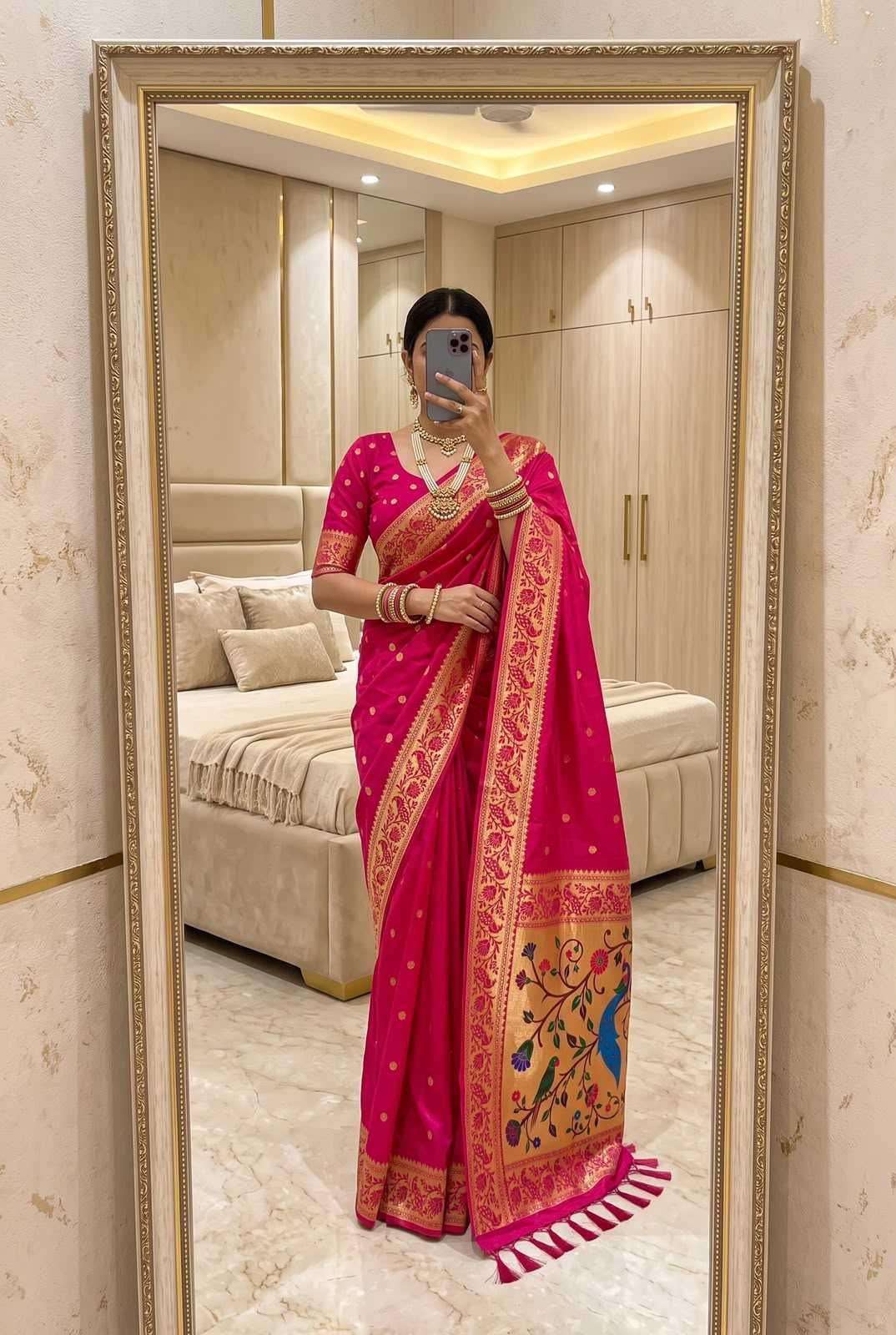 Pavitra Paithani Silk Saree