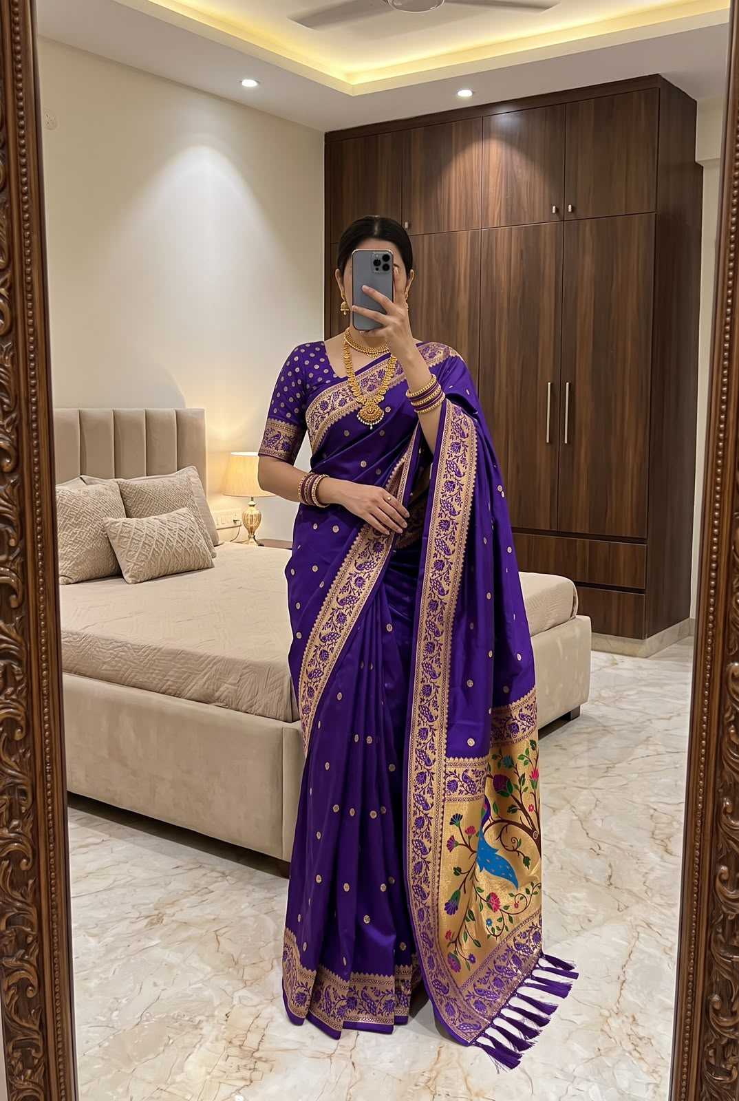Pavitra Paithani Silk Saree