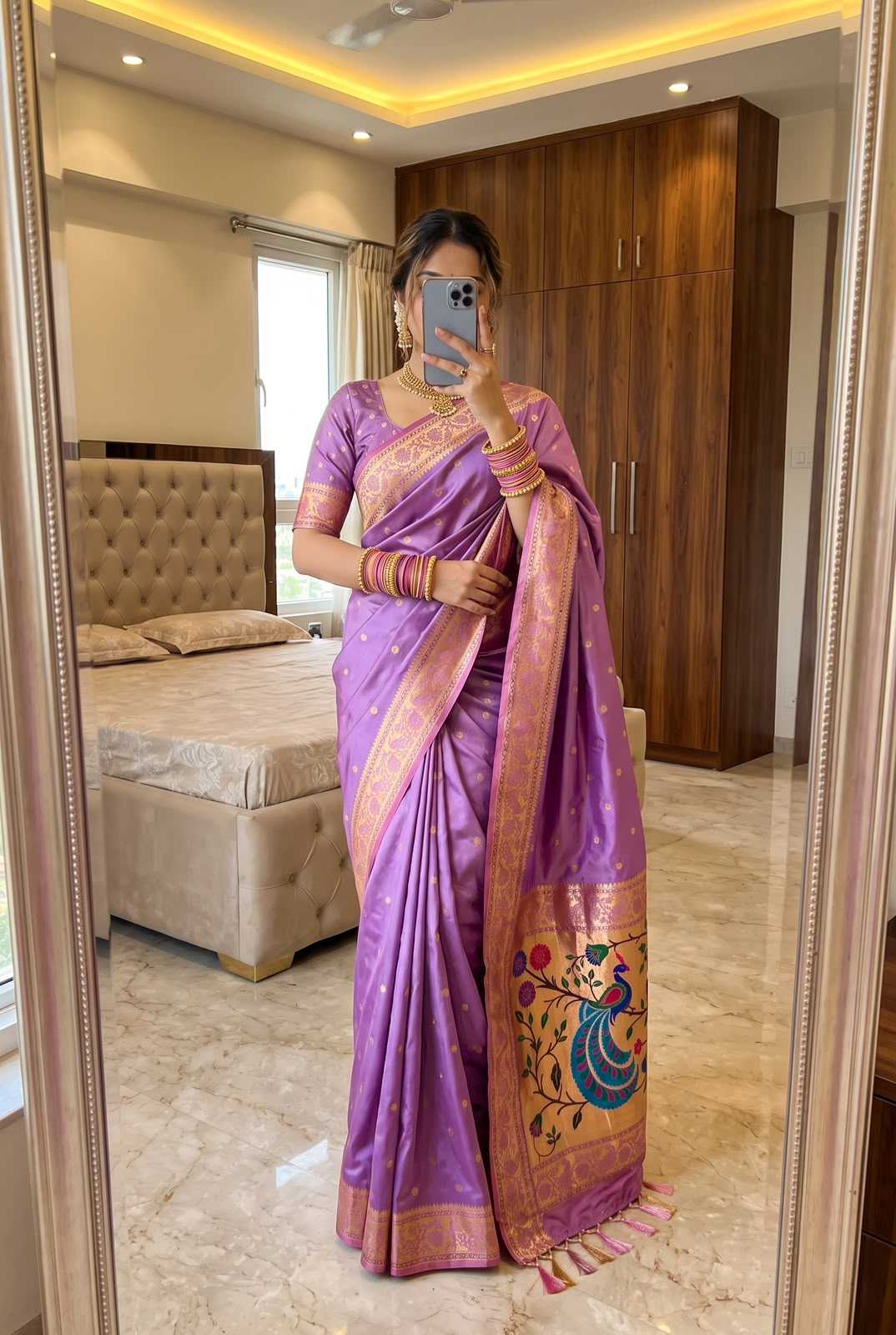 Pavitra Paithani Silk Saree