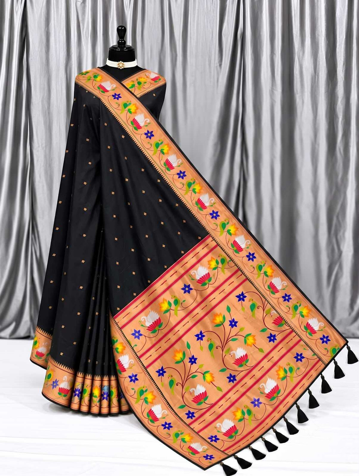 Rajhans Paithani Silk Soft Saree