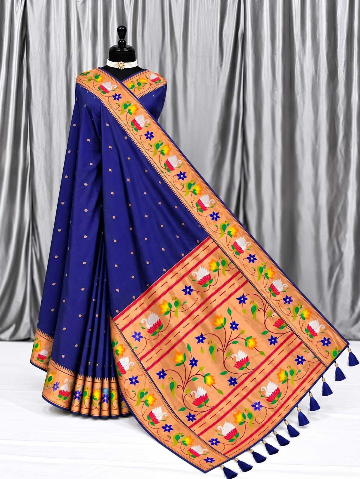 Rajhans Paithani Silk Soft Saree